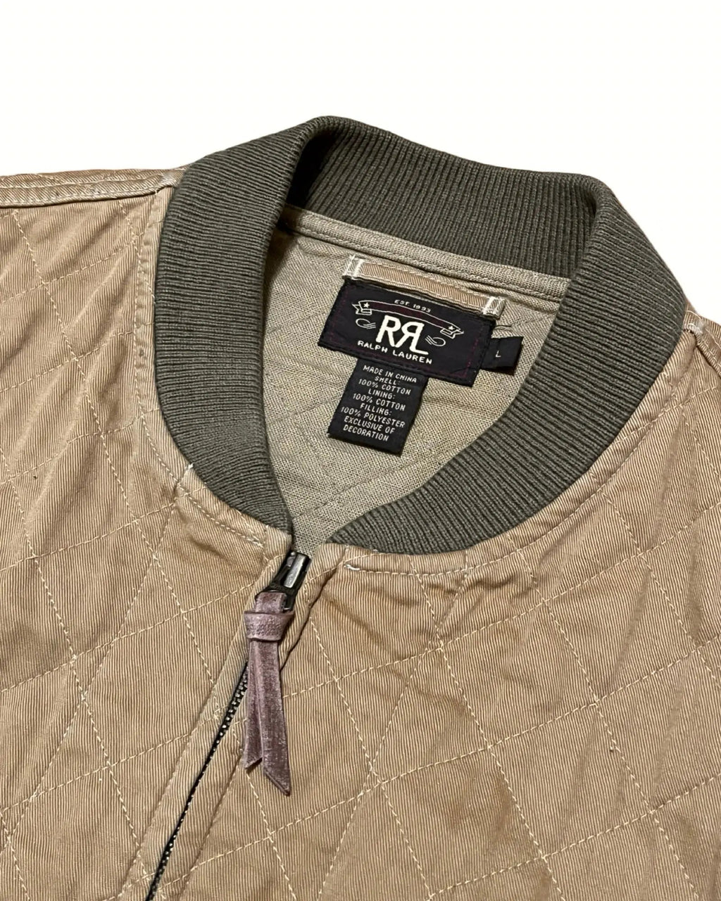 RRL Ralph Lauren Dragon Quilted Bomber Jacket product image 5