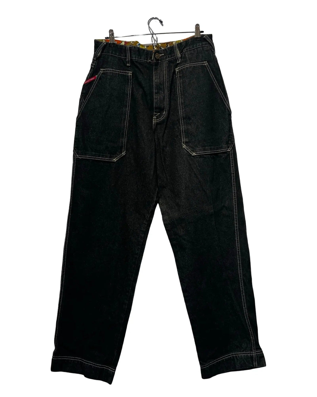 34 x 30 Platinum Fubu x Fat Albert 90s Denim Jeans