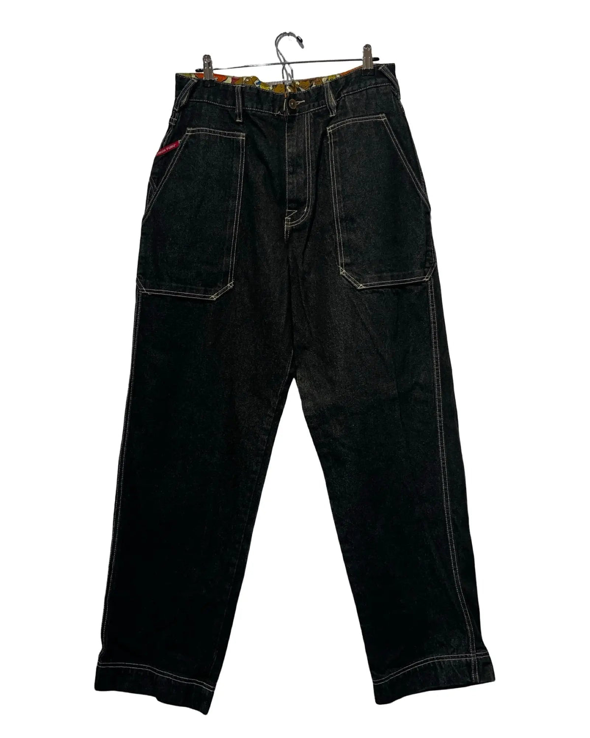 34 x 30 Platinum Fubu x Fat Albert 90s Denim Jeans