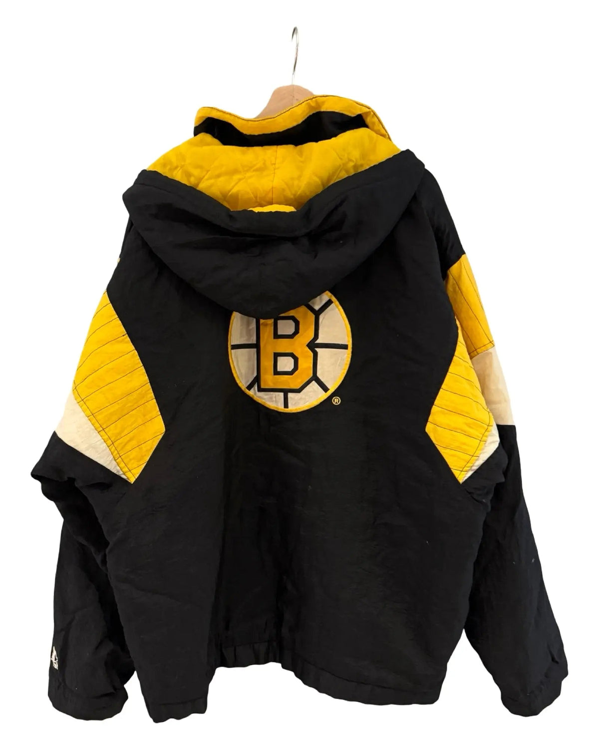 Vintage 90s Boston Bruins NHL Starter Half Zip Jacket product image 2