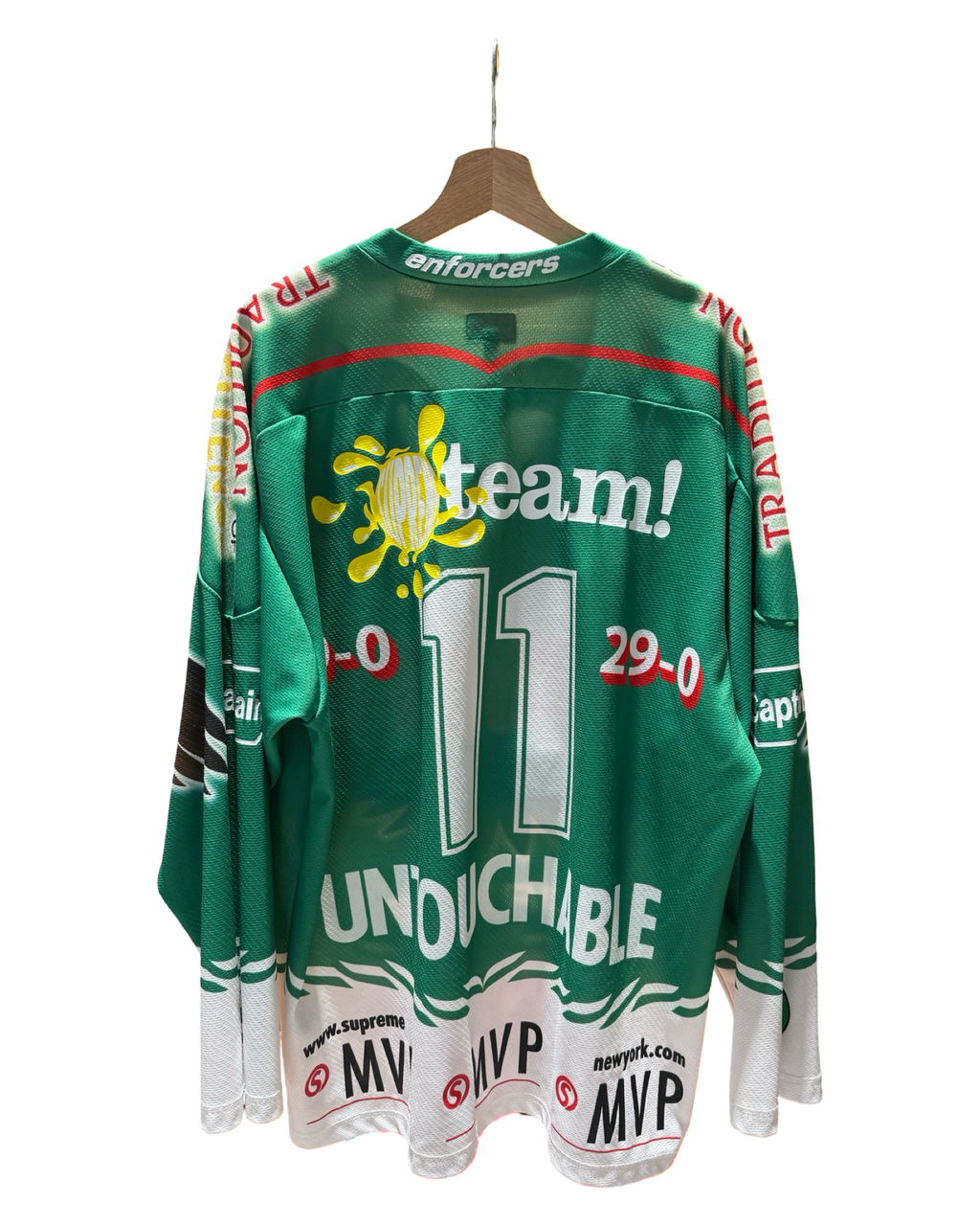 2022 Supreme Eagle Hockey Green Jersey product image 2
