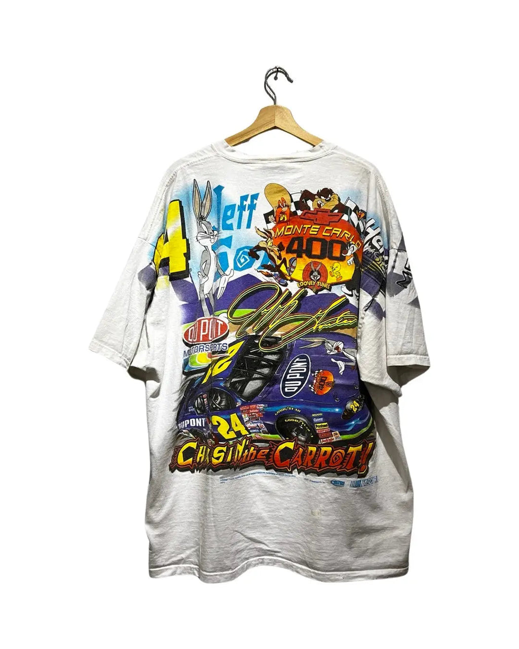 Vintage 2001 Nascar x Bugs Bunny Jeff Gordon Tee product image 2