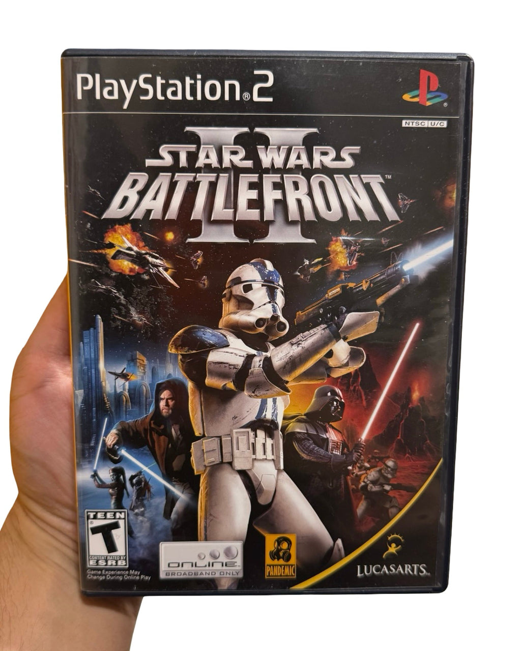 PS2 Star Wars Battlefront 2 Game
