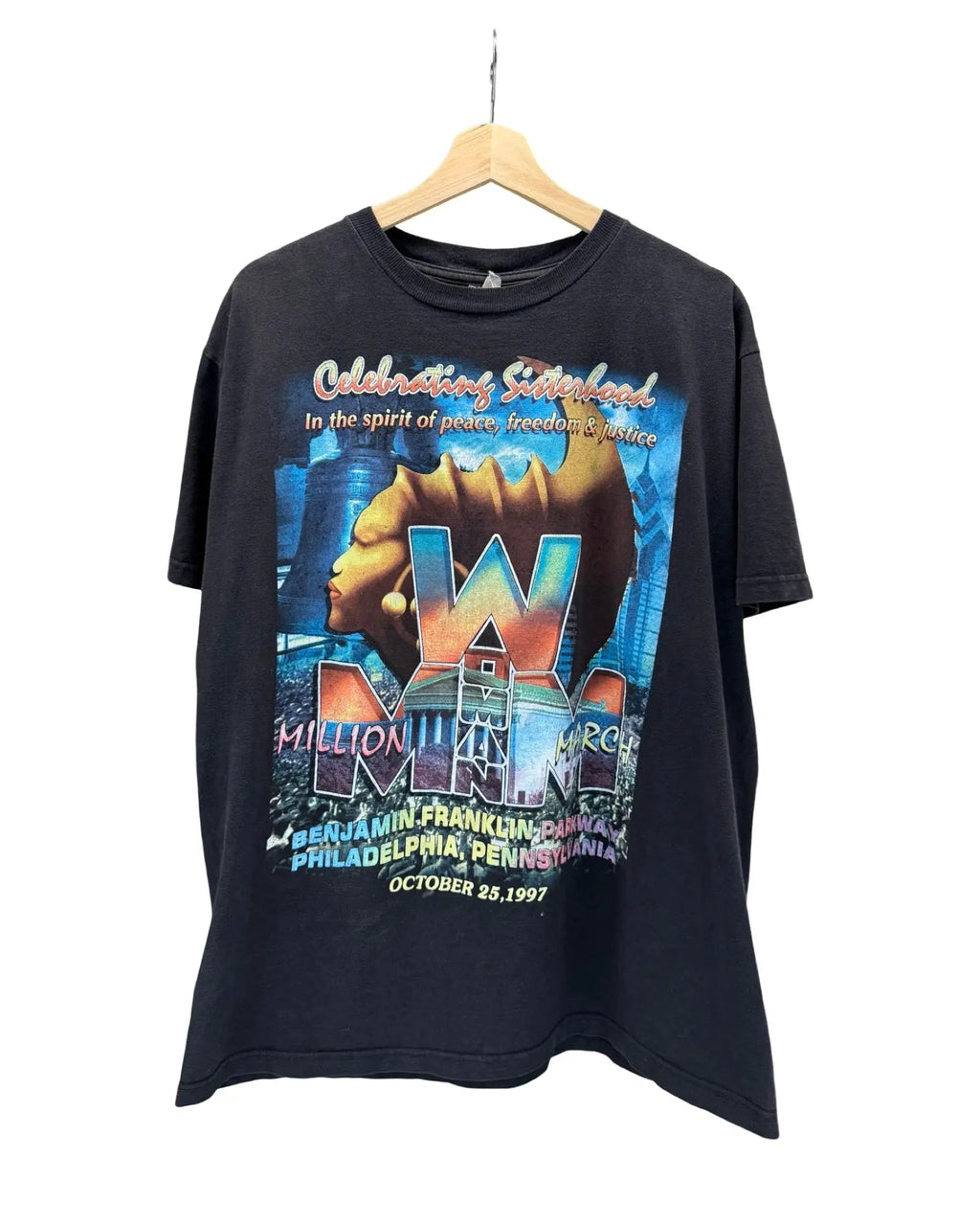 Vintage 1997 Million Woman March Rap Tee product image 1