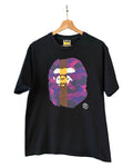 Bape A Bathing Ape Split Camo Head Logo Tee product image 1