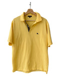 Vintage y2k Burberry London Check Yellow Polo Shirt product image 1