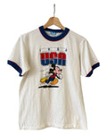Vintage 1984 Disney Mickey Mouse USA Ringer Tee product image 1