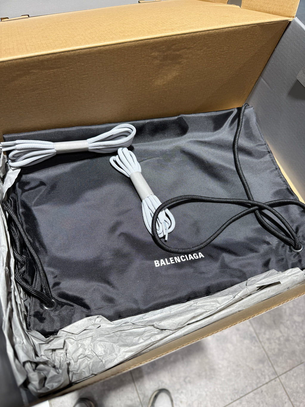 Balenciaga Medium Grey Track Runners Size 10