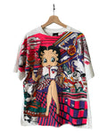 Vintage 1994 Betty Boop Diner All Over Print AOP Tee product image 1