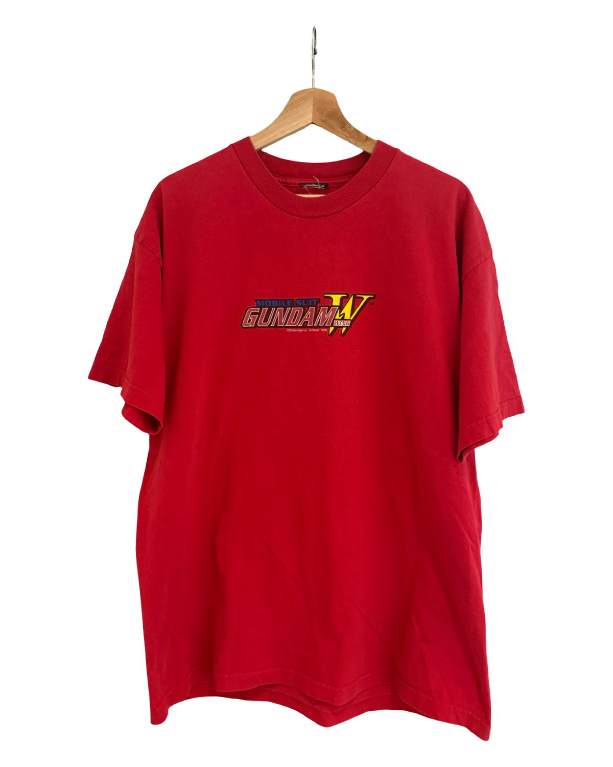 Vintage 2002 Gundam Wing Red Anime Promo Tee product image 2