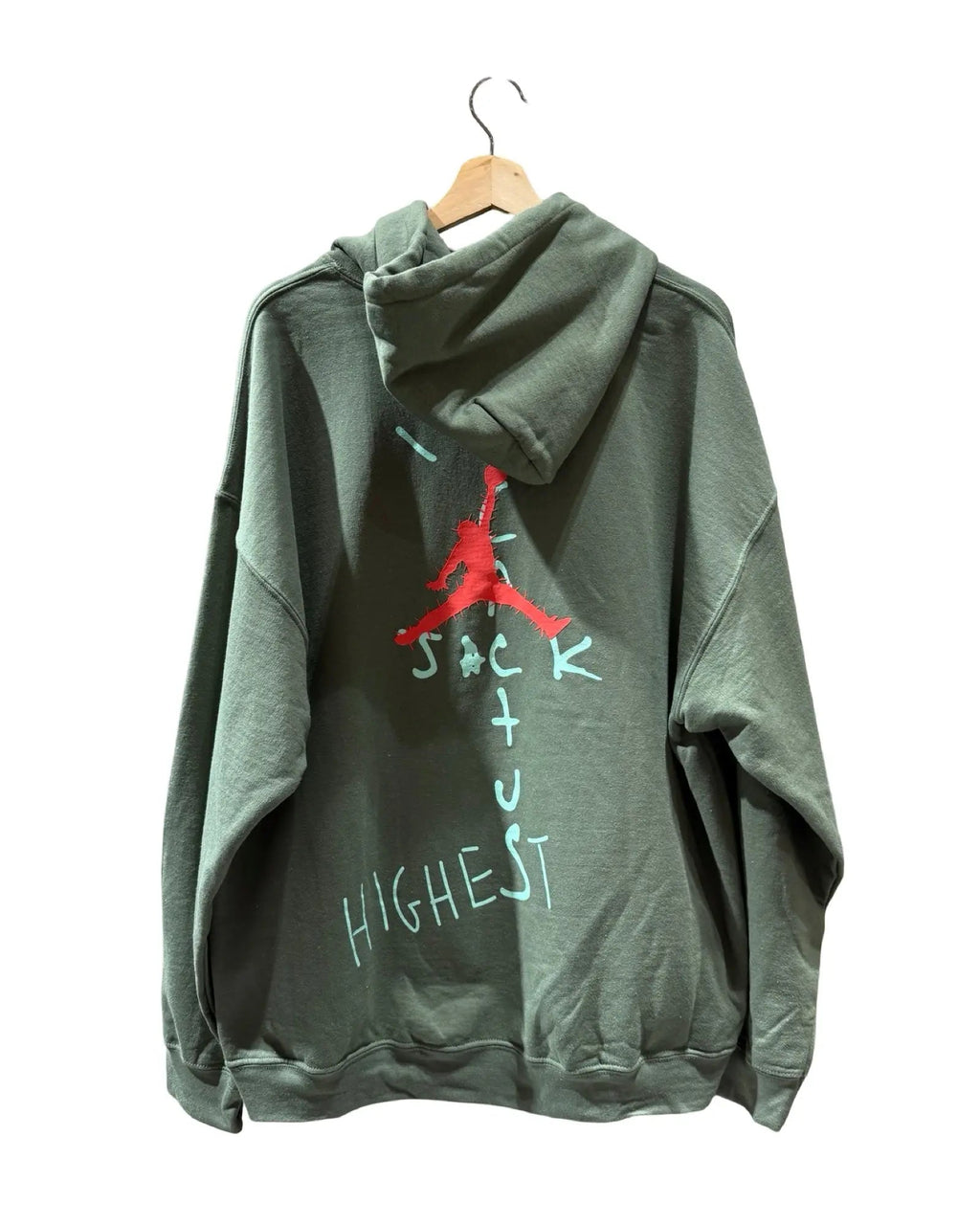 Travis Scott x Nike Highest In The Room Olive Hoodie product image 2