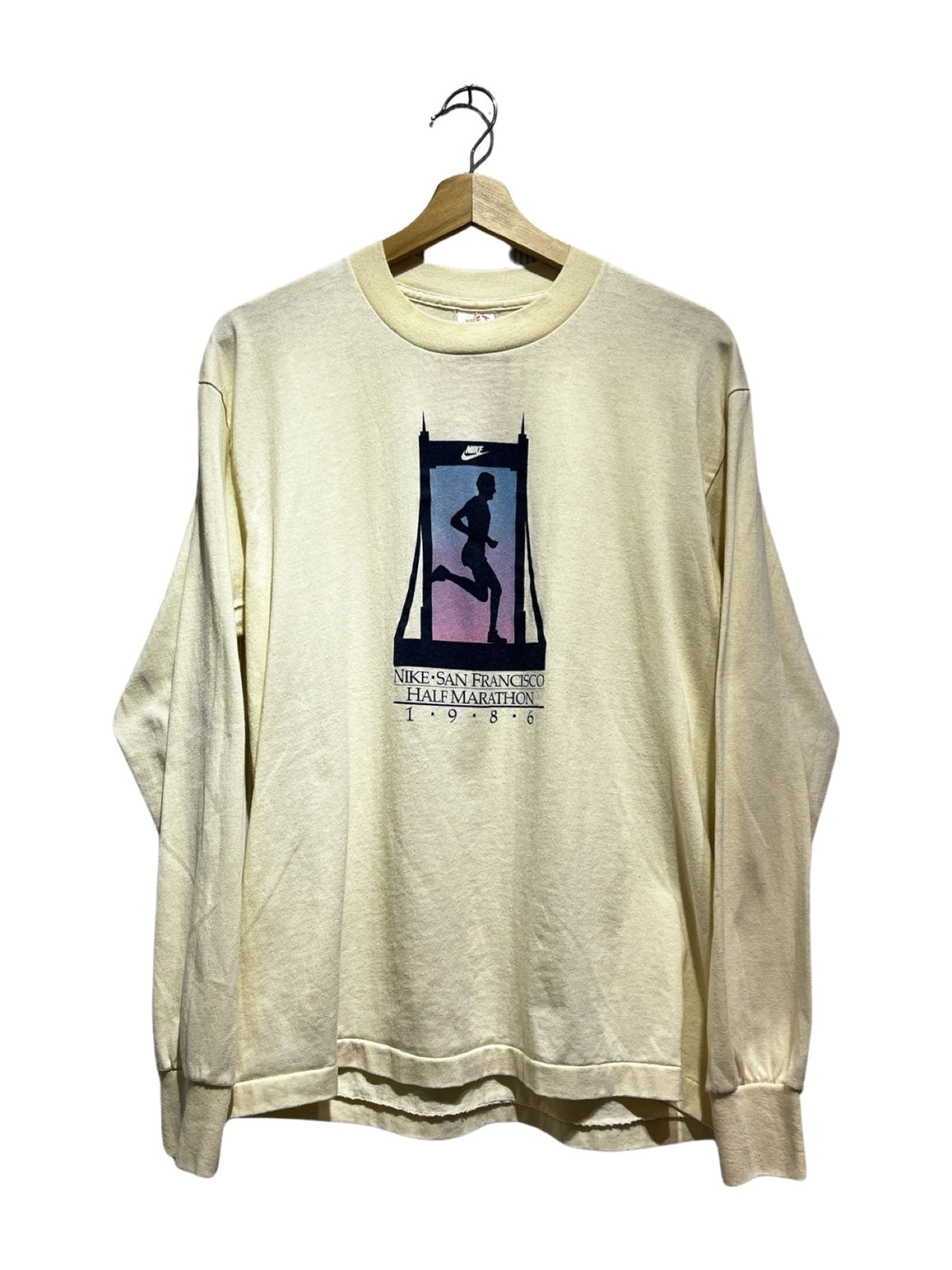 Vintage Rare 1986 Nike Marathon L/S Tee product image 1
