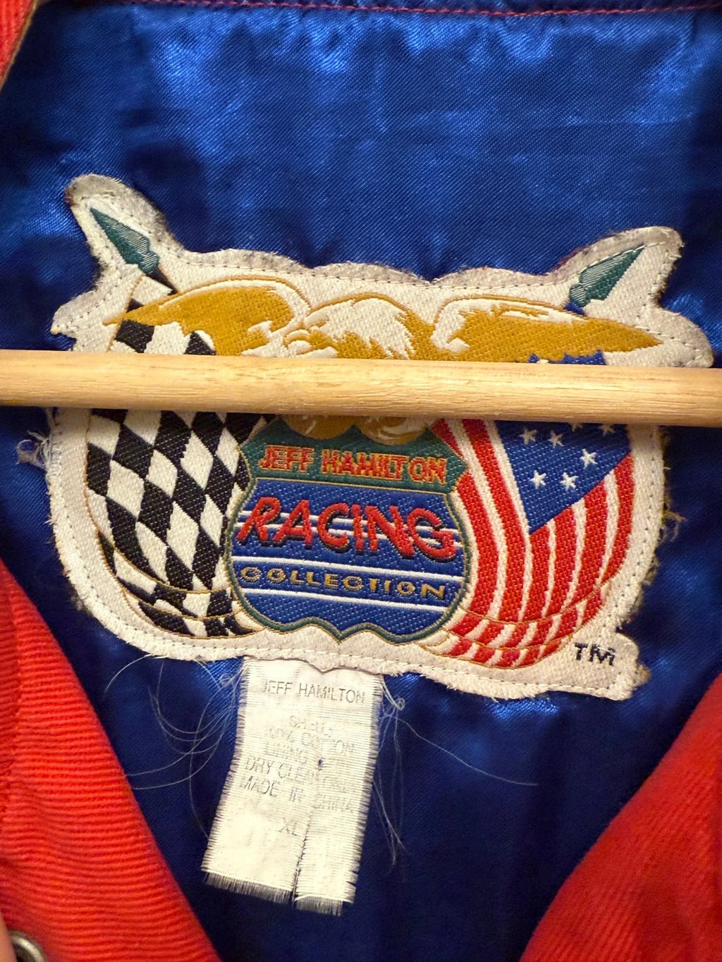 Vintage 90s Jeff Hamilton DuPont Nascar Jacket product image 3