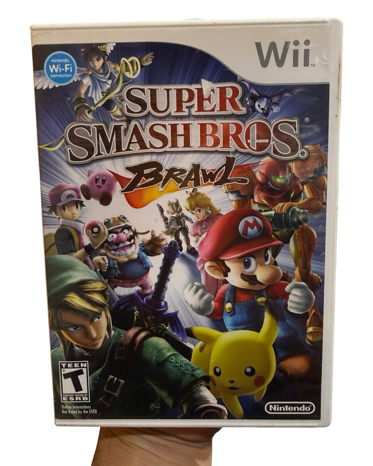 Nintendo Wii Super Smash Bros Brawl Game