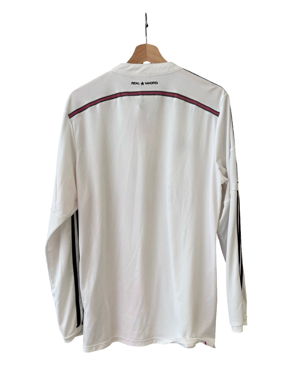 Vintage 2014 Adidas Real Madrid Home Long Sleeve Jersey product image 2