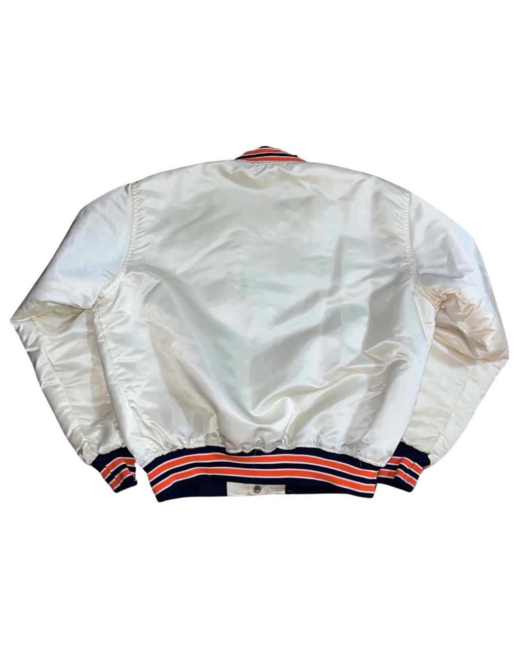 Vintage 90s Rare Detroit Tigers Cream Satin Diamond Starter product image 3