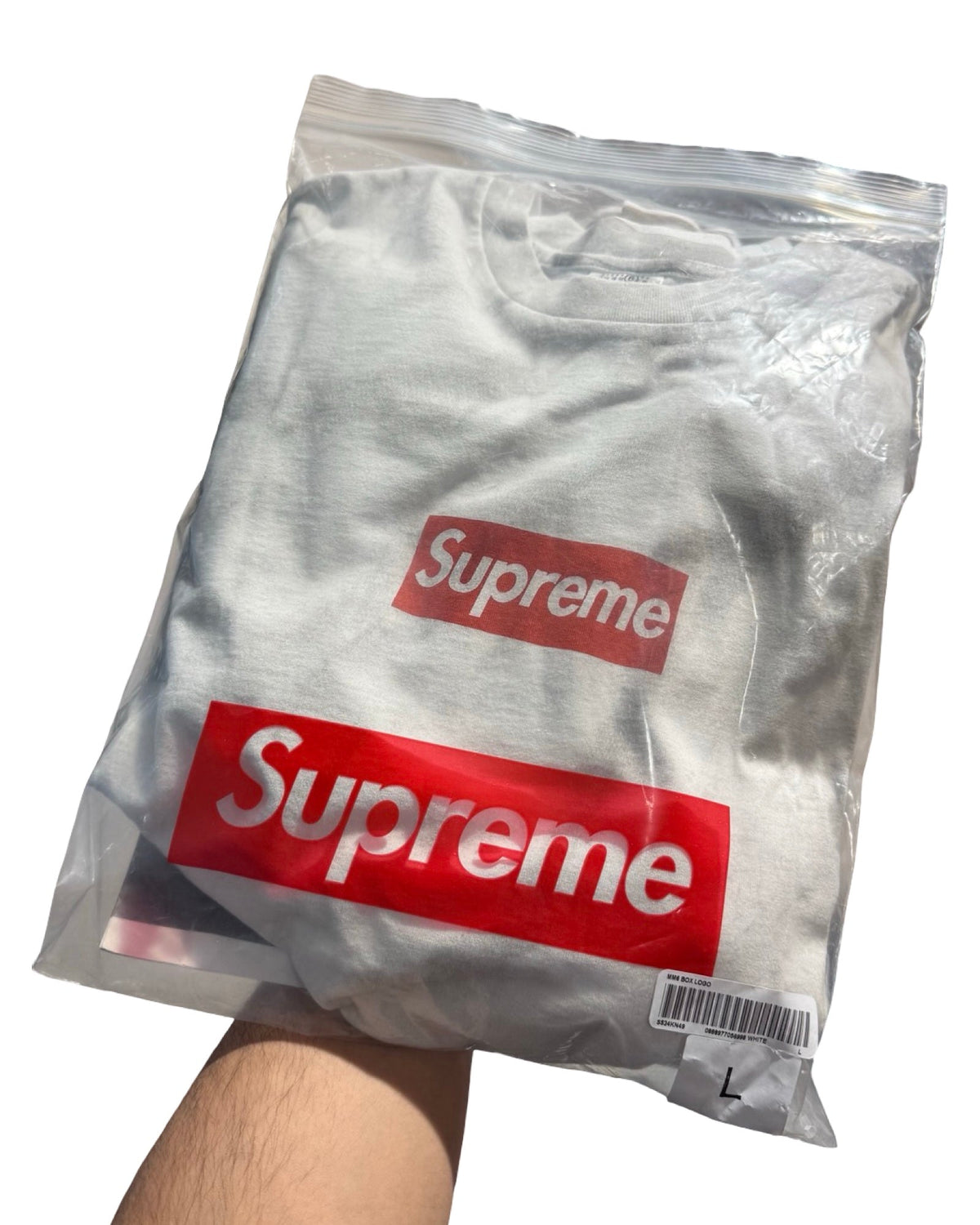 2024 Supreme x Maison Margiela White Box Logo Tee product image 3