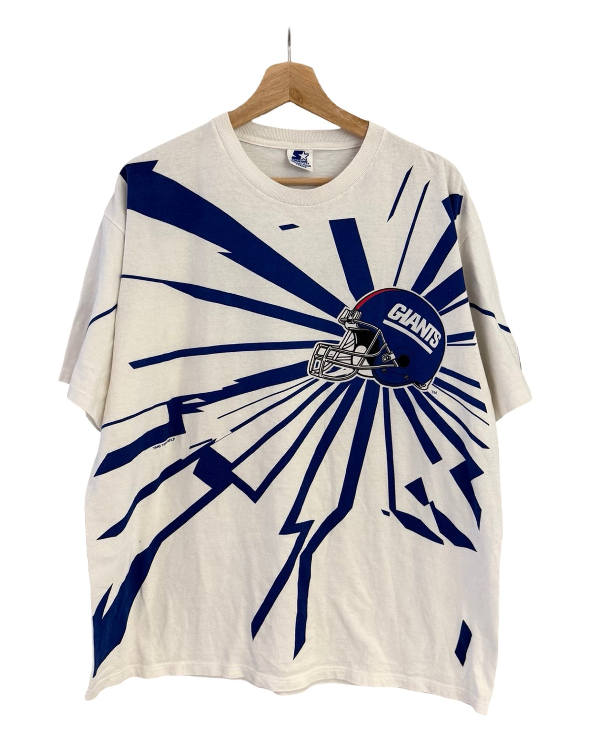Vintage 1996 New York Giants Cracked Starter Tee product image 1