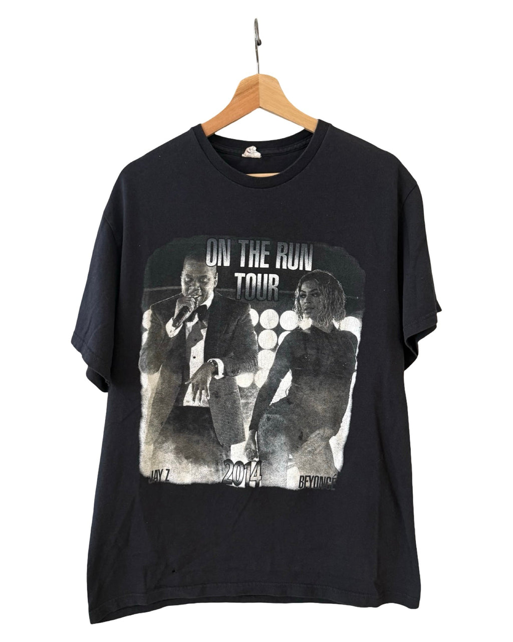 Vintage 2014 Jay Z & Beyonce On The Run Tour Hip Hop Tee product image 1