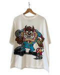 Vintage 1994 Looney Tunes Taz Mechanic Double Sided Tee product image 1
