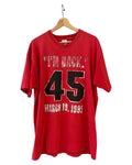 Vintage 1995 Chicago Bulls Michael Jordan Im Back 45 Tee product image 1