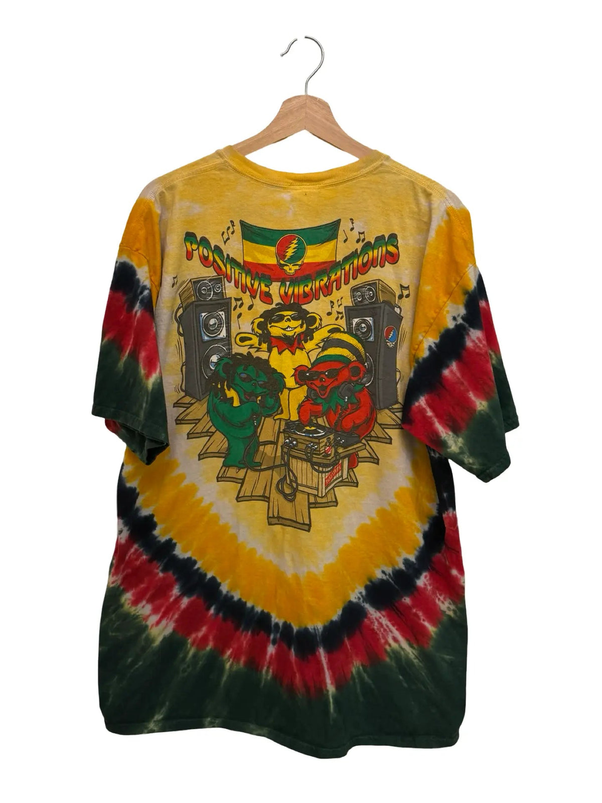 Vintage 2000 Grateful Dead Dread Bears Tie Dye Tee product image 2