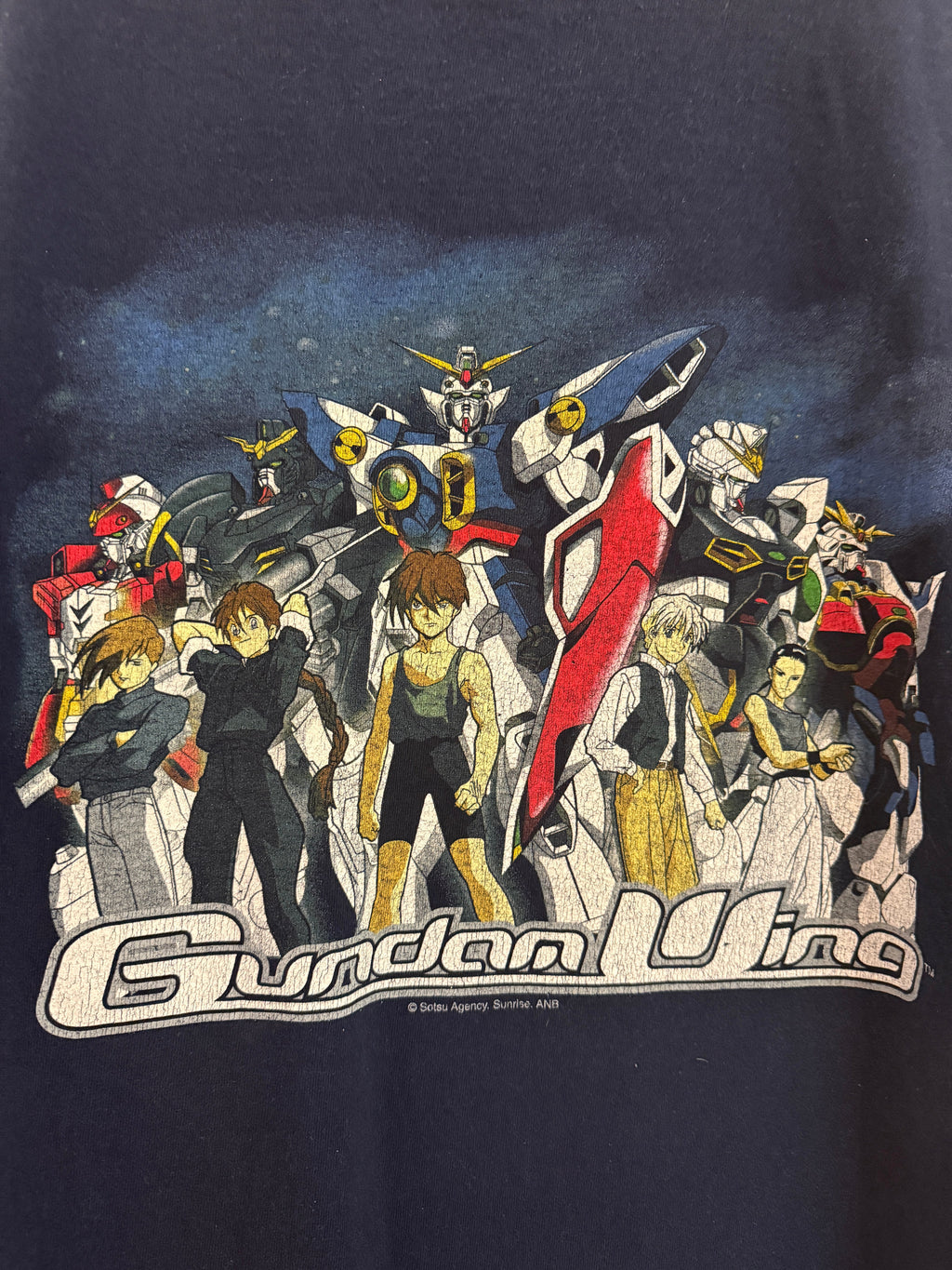 Vintage 2002 Gundam Wing Anime Promo Tee product image 3