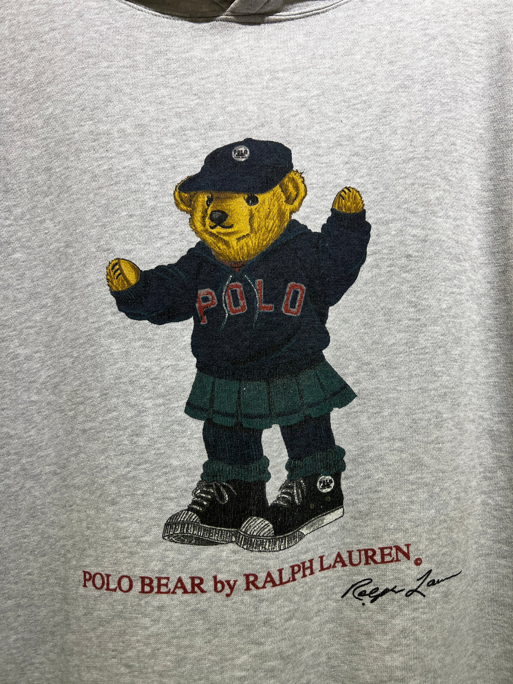 Vintage 90s Ralph Lauren Polo Bear Japan Exclusive Hoodie product image 3
