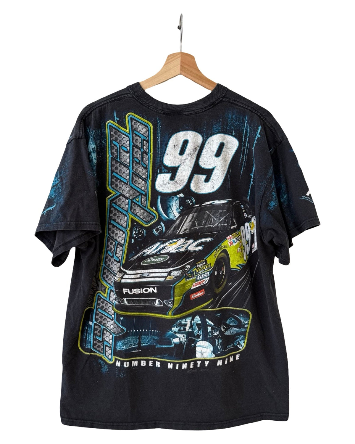 Vintage y2k Nascar Carl Edwards All Over Print Tee product image 2