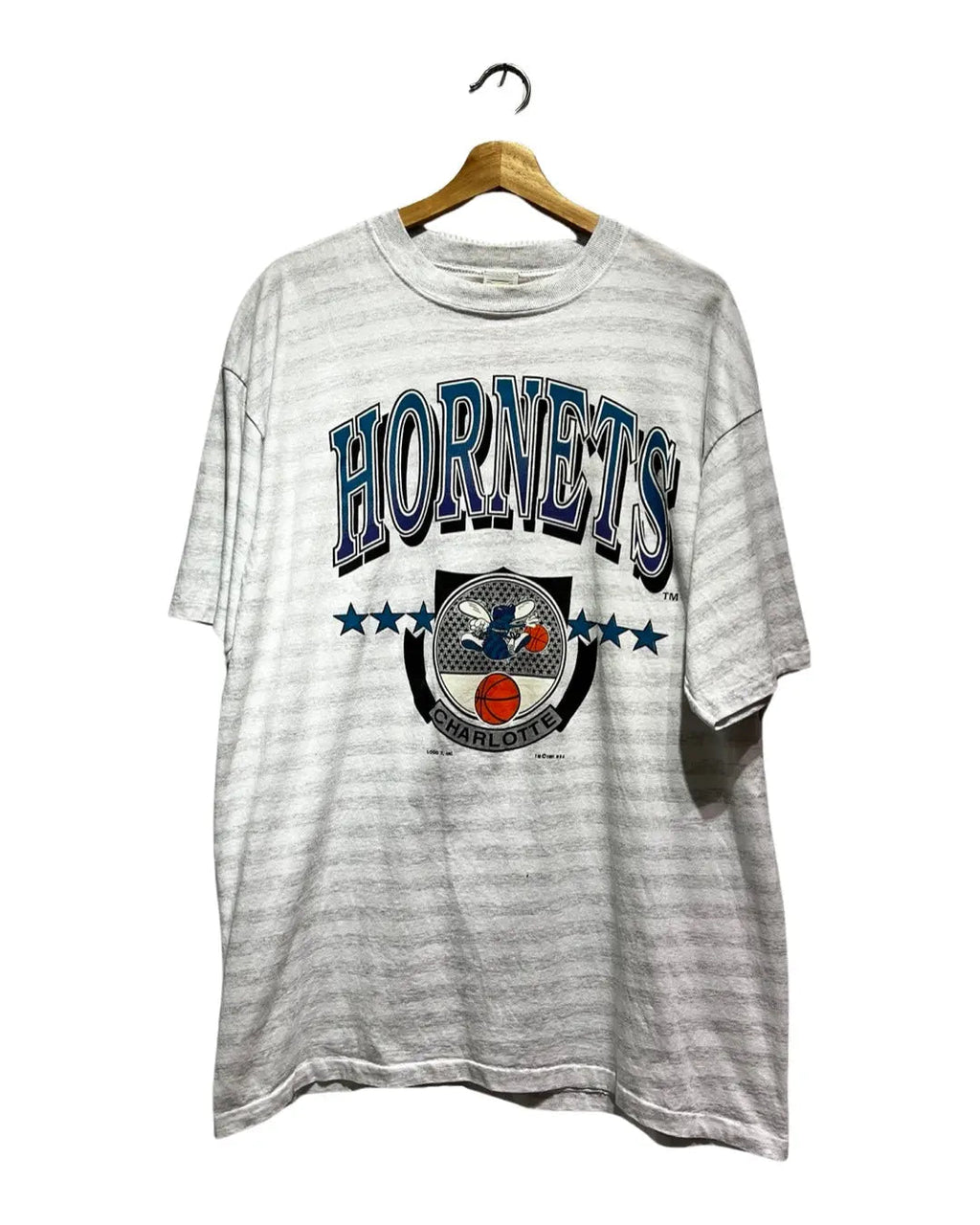 Vintage 1991 Charlotte Hornets Logo 7 NBA Tee product image 1