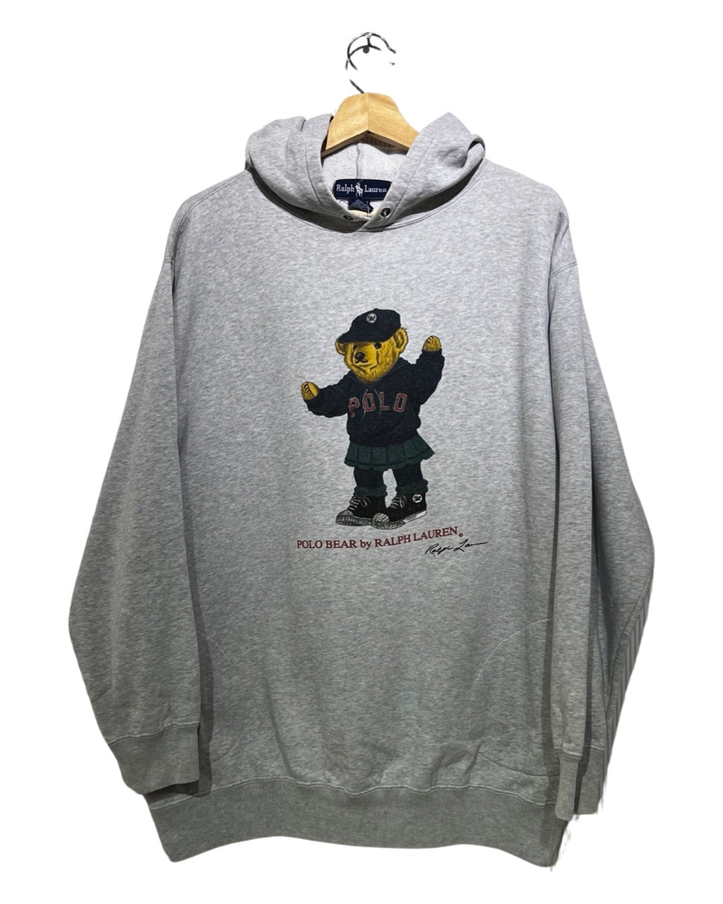 Vintage 90s Ralph Lauren Polo Bear Japan Exclusive Hoodie product image 1