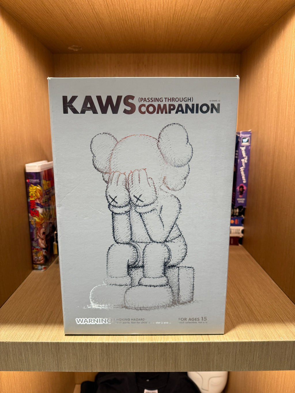 2013 KAWS Passing Through Gray Companion Figure