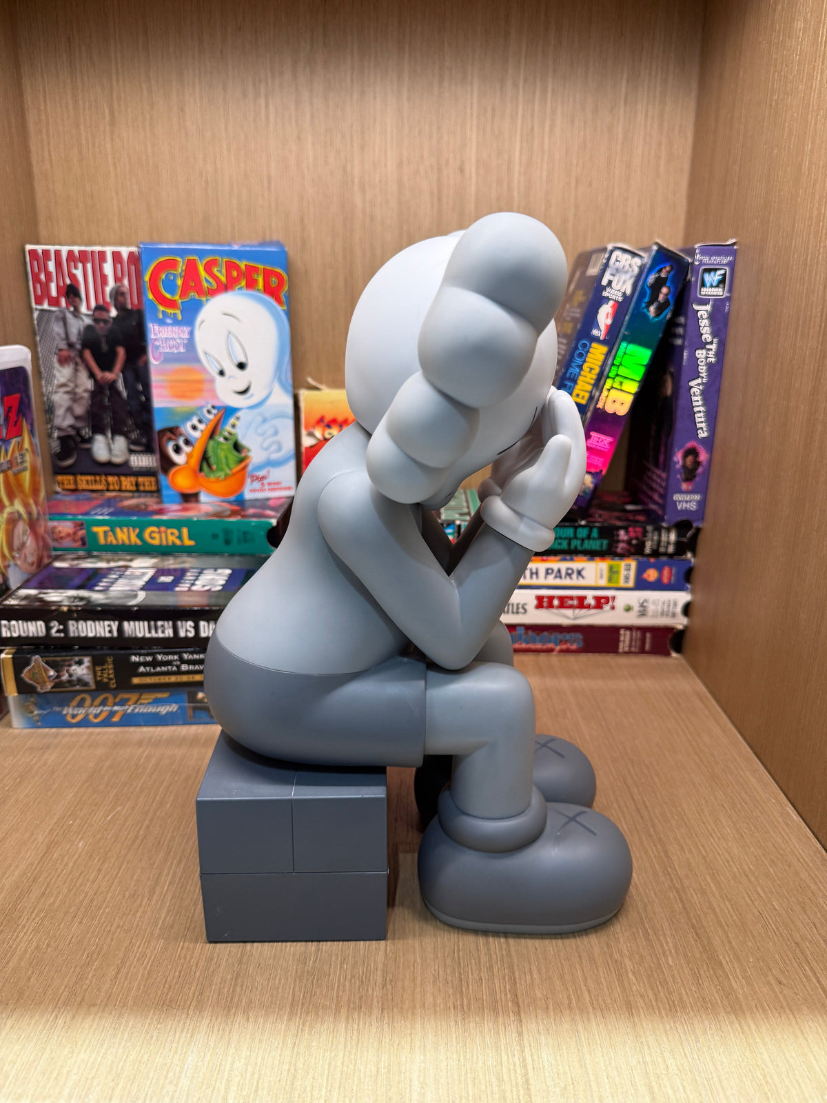 2013 KAWS Passing Through Gray Companion Figure