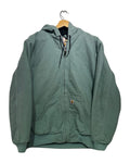 Vintage Rare 90s Carhartt Baby Blue Zip Up Hooded Jacket product image 1