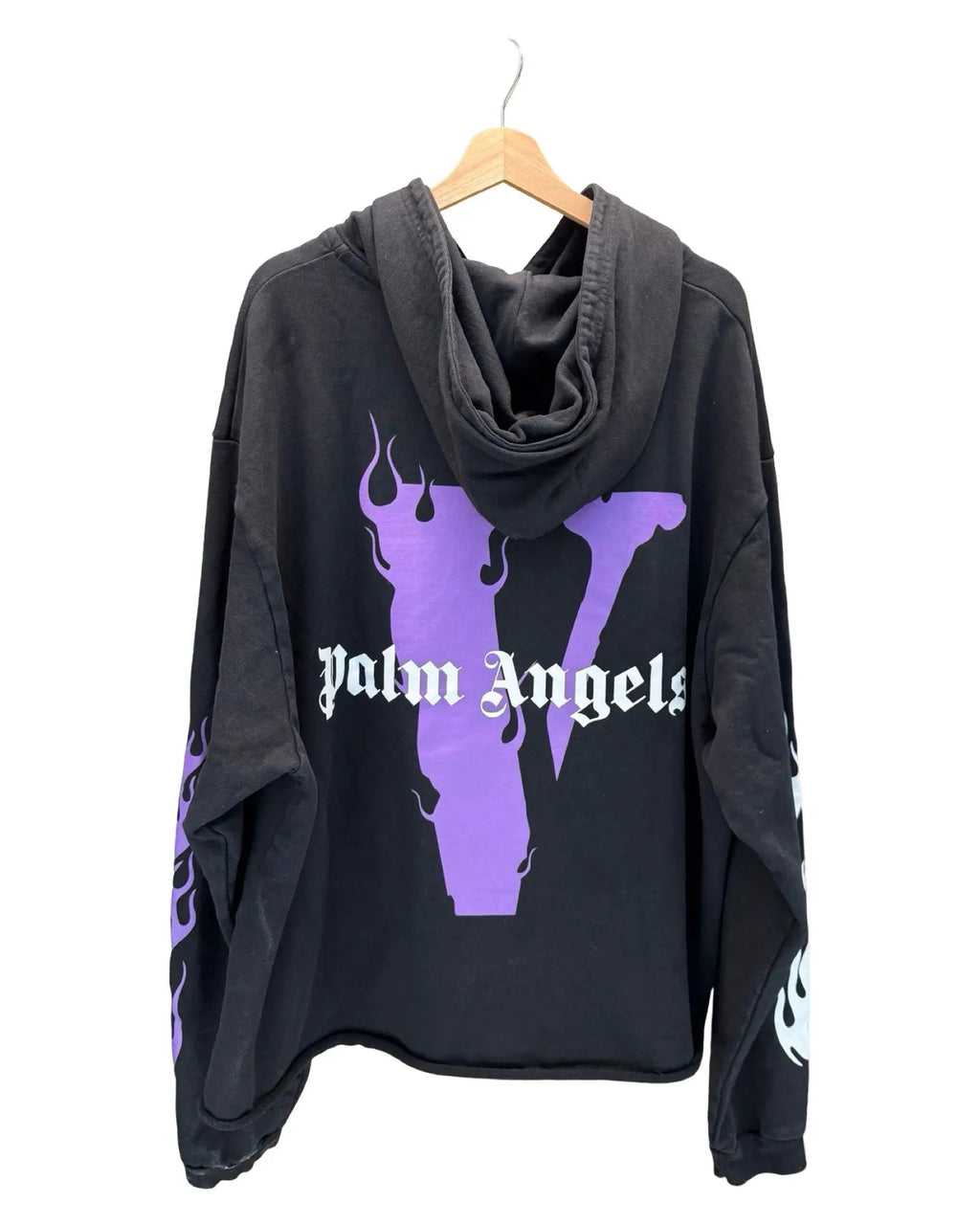 Vintage 2018 Palm Angels x Vlone Flames Hoodie product image 2