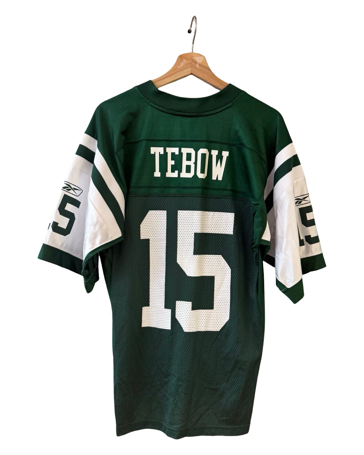Vintage New York Jets Tim Tebow 15 NFL Reebok Jersey product image 2