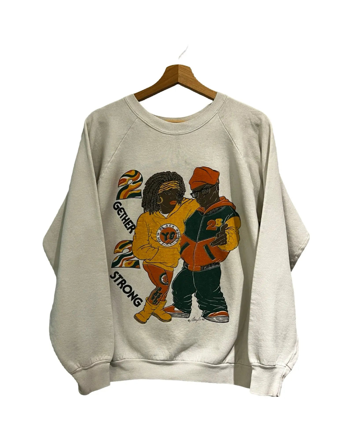 Vintage 1992 Stronger 2gether Crewneck