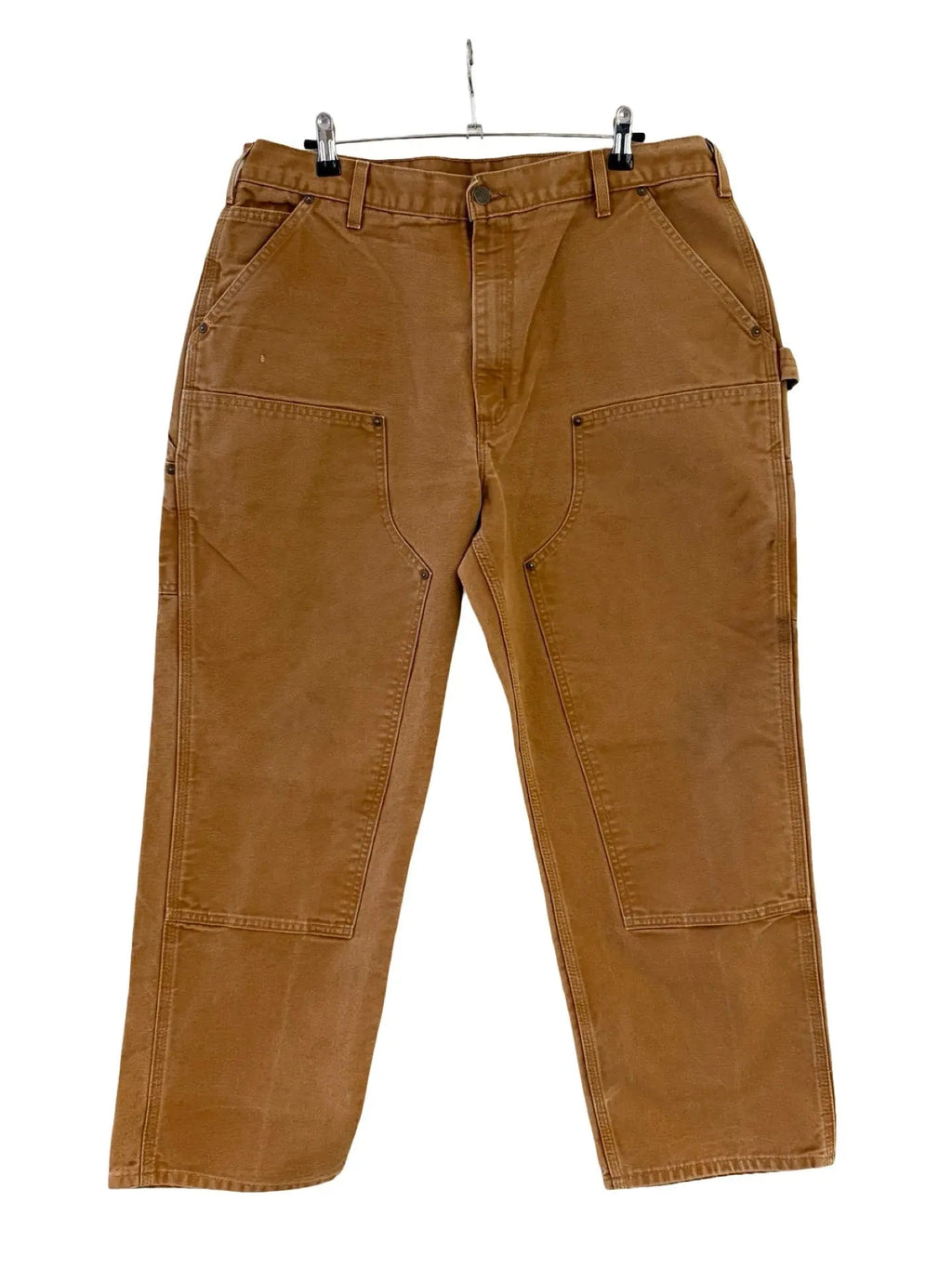 38 x 30 Vintage Carhartt Double Knee Tan Pants product image 1
