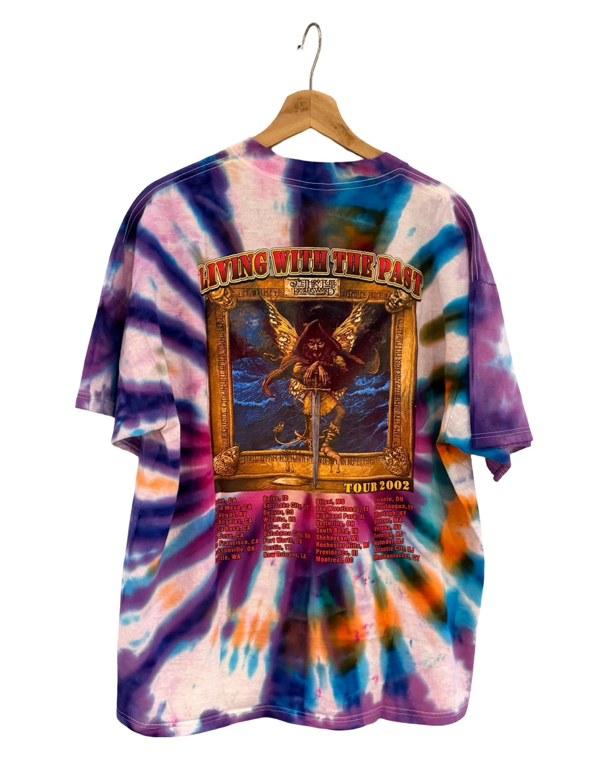 Vintage 2002 Jethro Tull Tie Dye Band Tee product image 2
