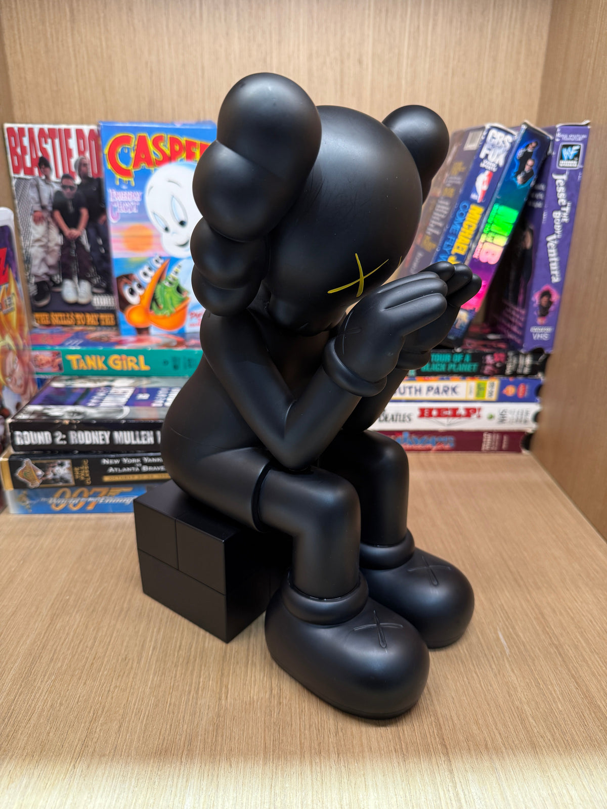 2013 KAWS Passing Through Black Companion Figure
