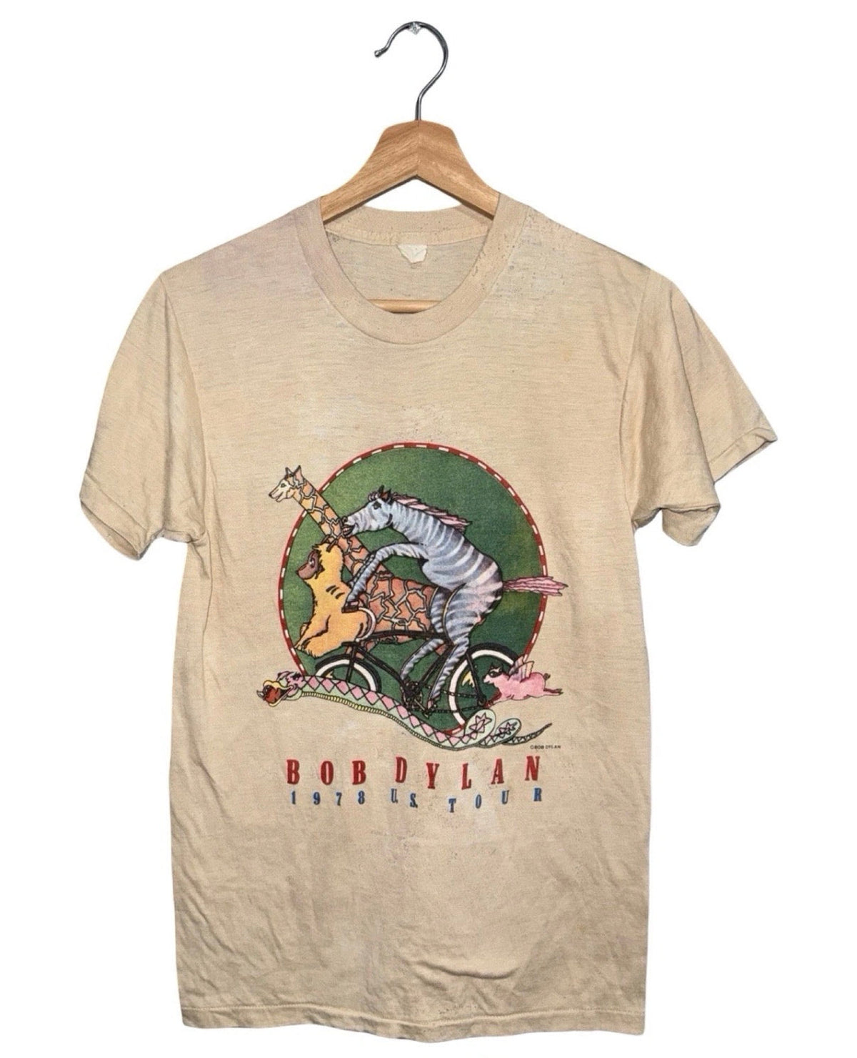 Vintage 1978 Bob Dylan US Band Tour Tee product image 1