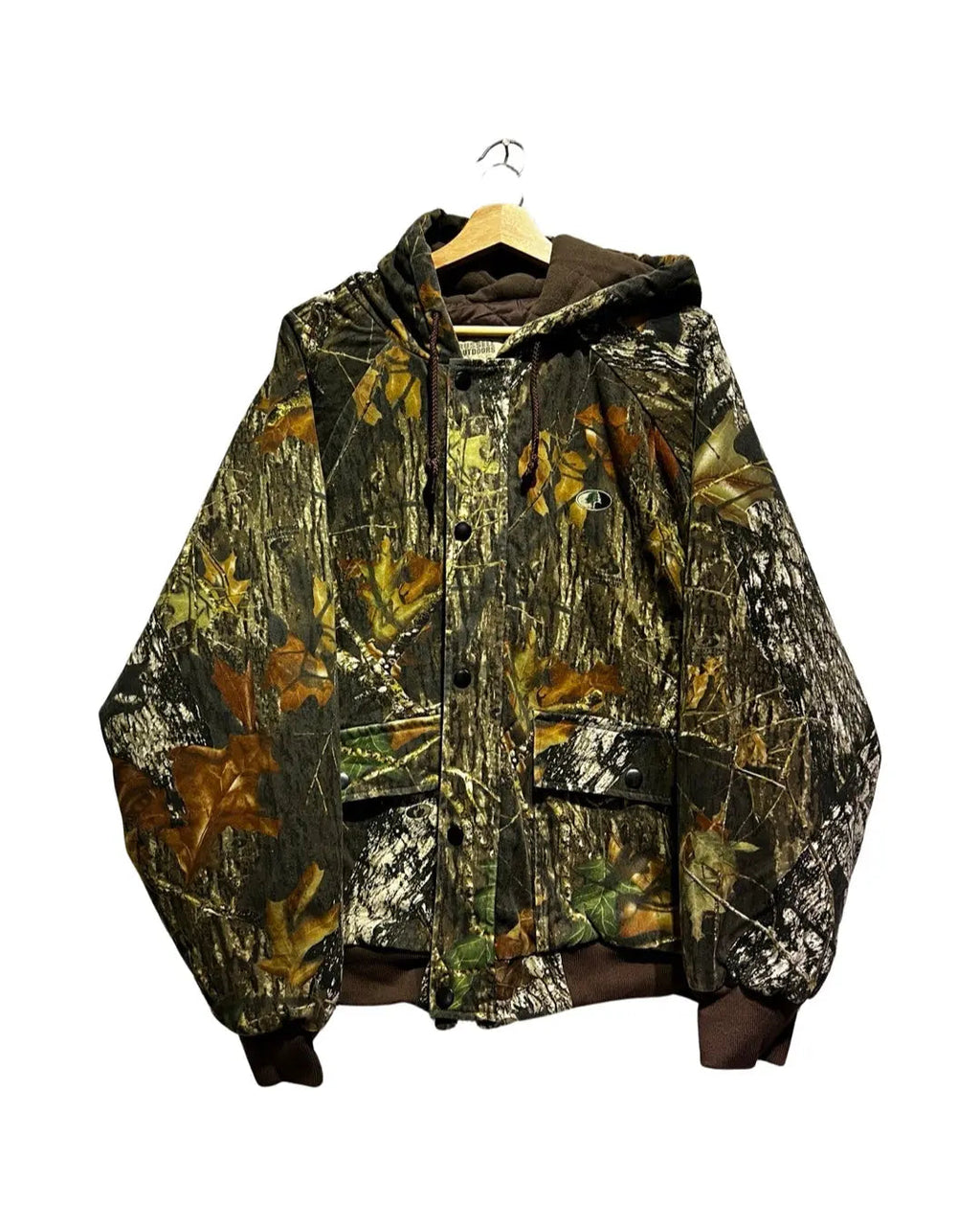 Vintage Russell Outdoors Real Tree Camo Bomber Jacket product image 1