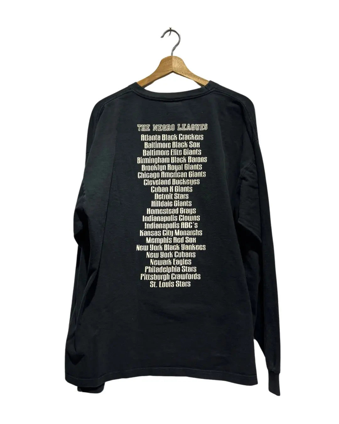 Vintage 90s New York Black Yankees Negro Leagues L/S Tee product image 2