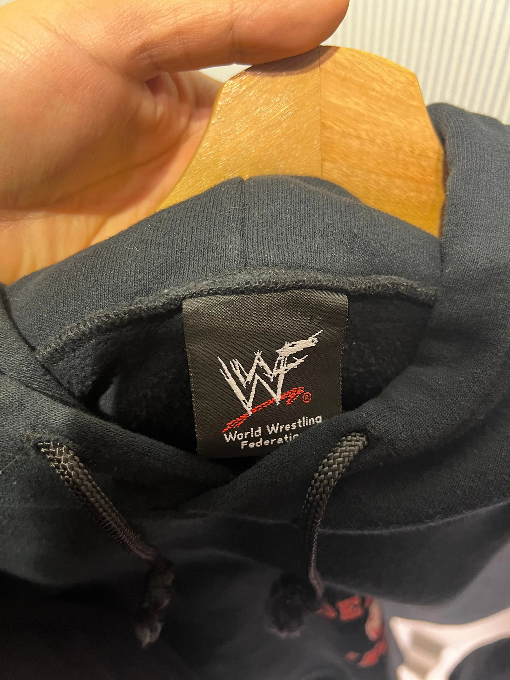 Vintage 2001 WWF The Undertaker Deadman Inc Hoodie product image 3