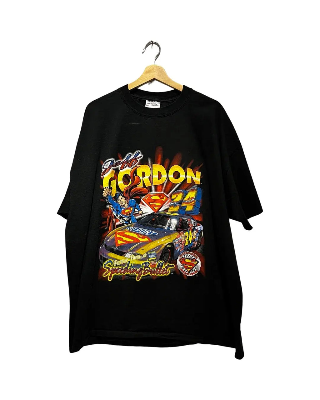 Vintage 90s Nascar x Superman Jeff Gordon Promo Tee product image 1