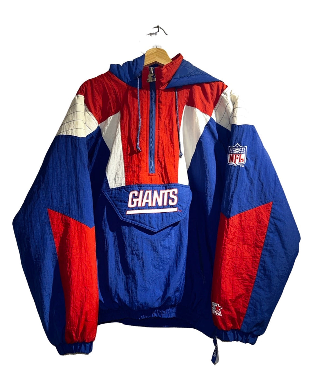 Vintage 90s New York Giants Starter Puffer Jacket product image 1