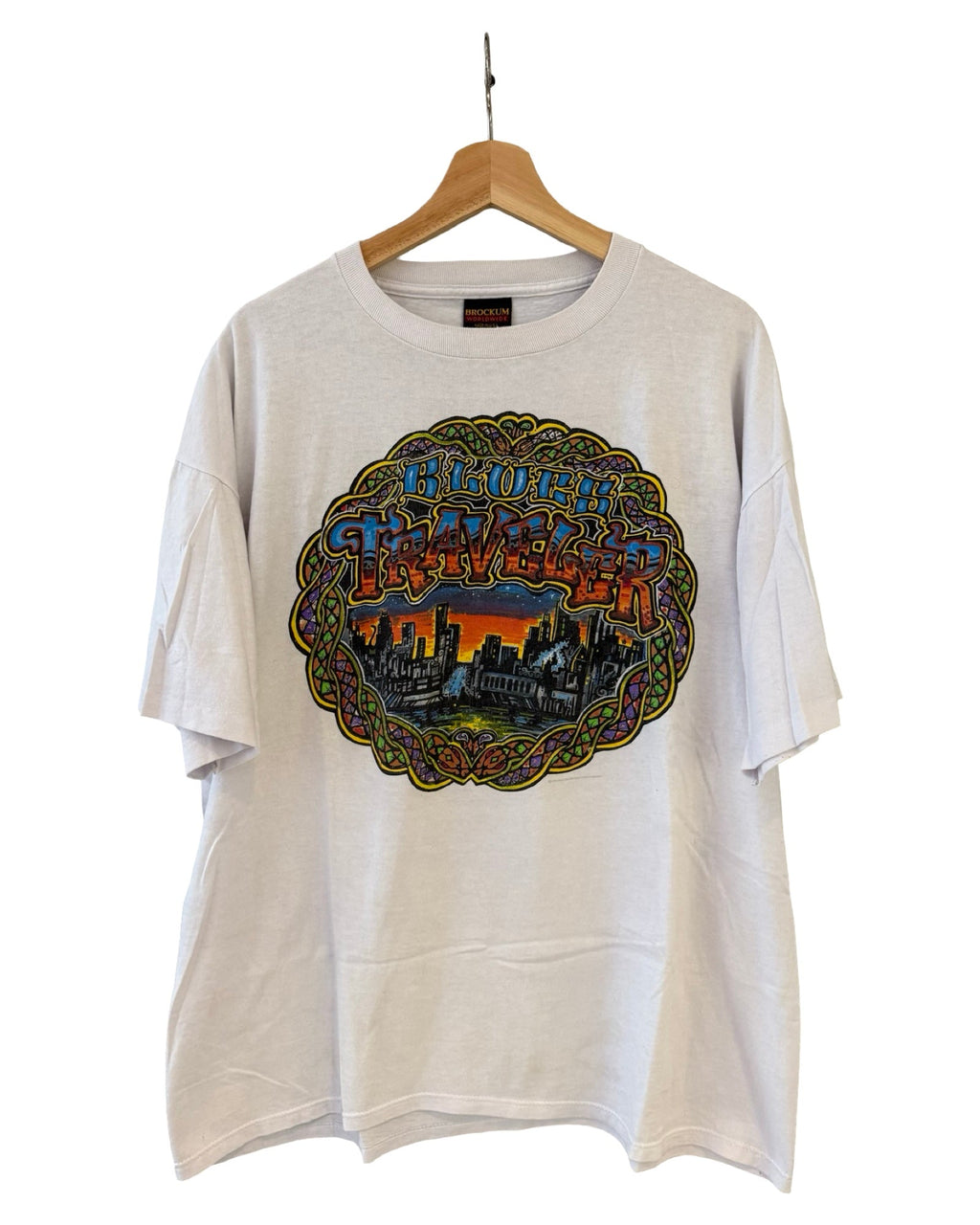 Vintage 1995 Blues Traveler Dropping Some NYC Band Tour Tee product image 1