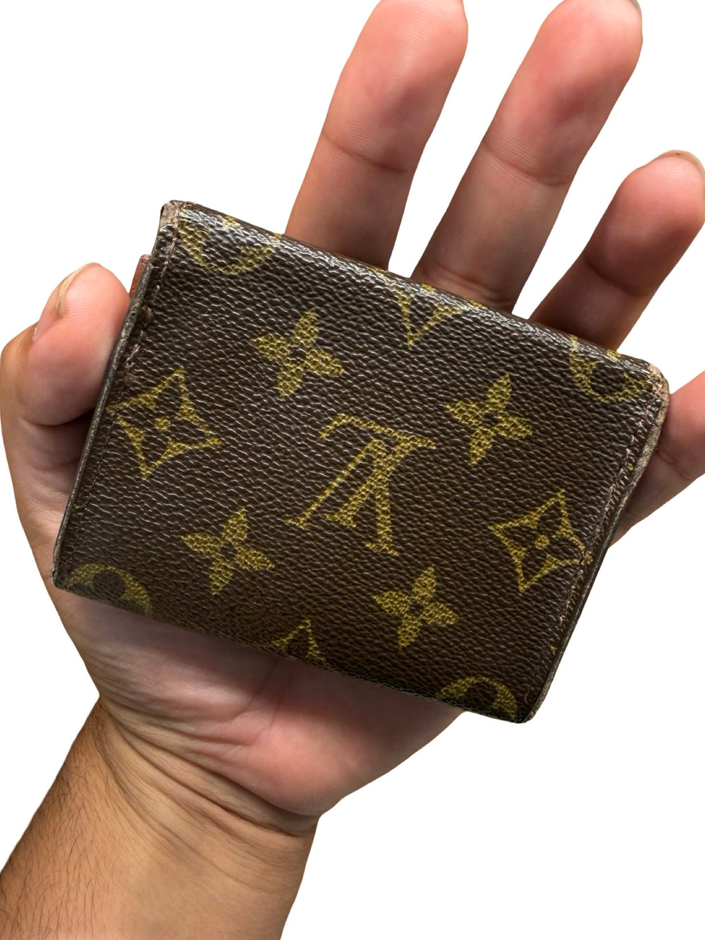 Vintage 90s Louis Vuitton Monogram Bifold Card Holder Made in France