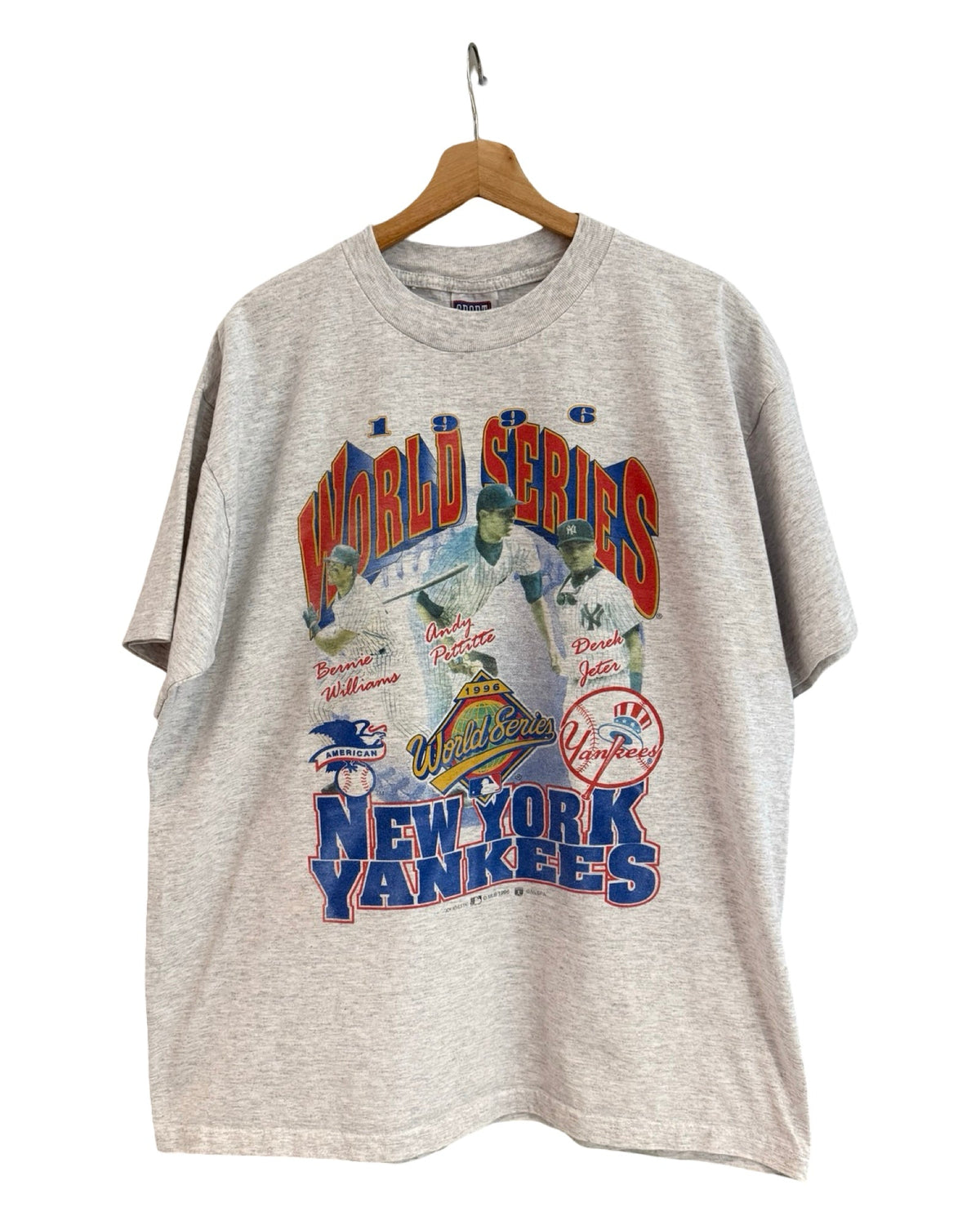 Vintage 1996 New York Yankees World Champs Players Tee product image 1