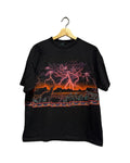 Vintage 90s Wolves Lightning Mountain Tee product image 1